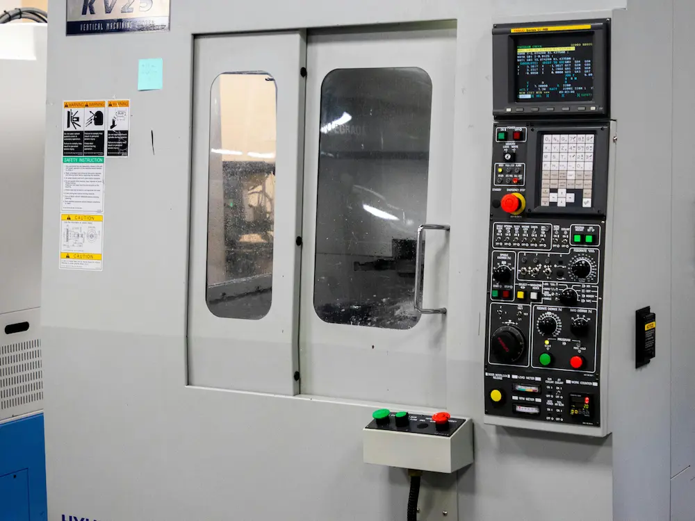 Machining Center at Work